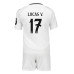 Maillot de foot Real Madrid Lucas Vazquez #17 Domicile vêtements enfant 2024-25 Manches Courtes (+ pantalon court)